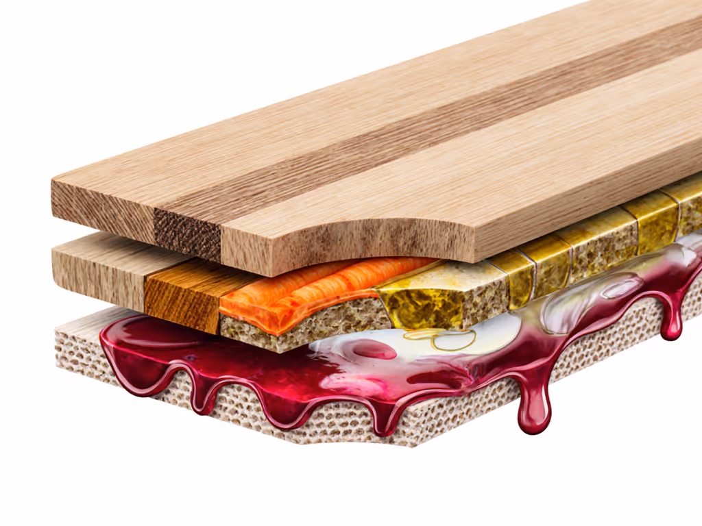 cross-section_of_different_cutting_board_materials_interacting_with_food_juices_and_fats