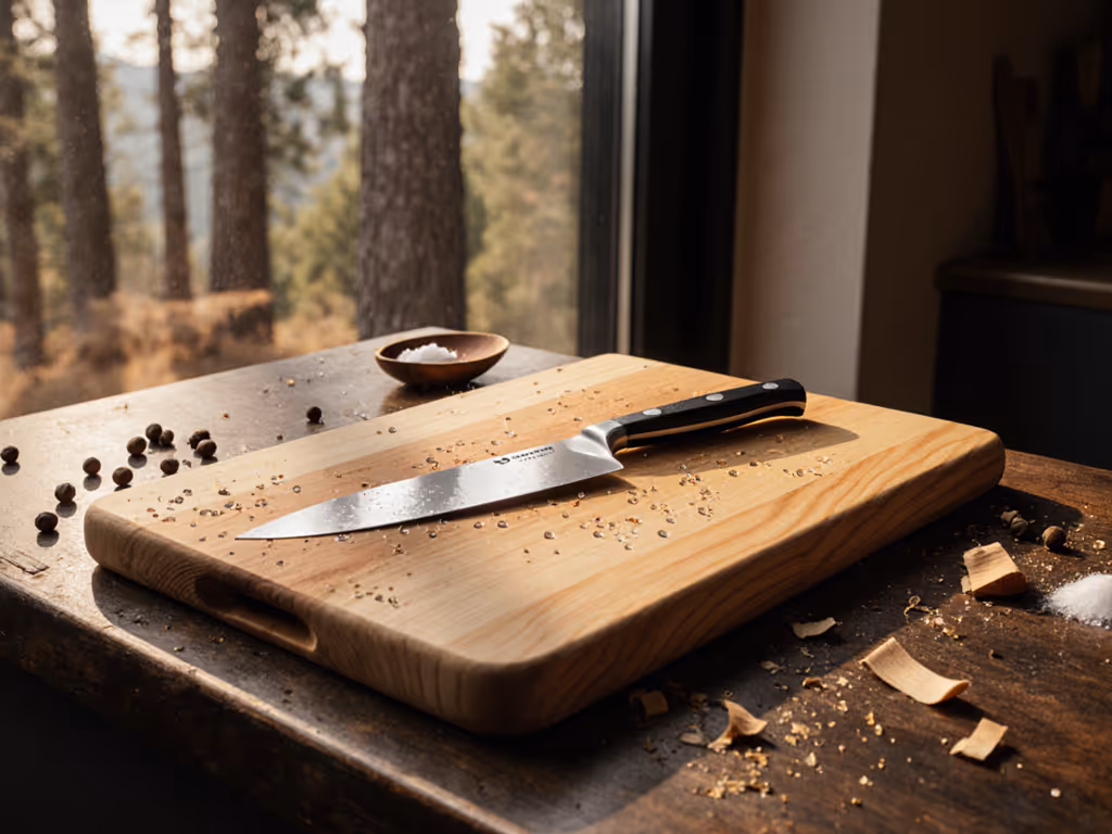 Larch Cutting Boards: Softer Than Oak, Harder on Wear