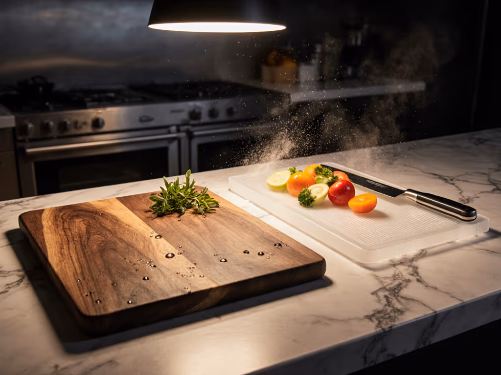 Bacterial Growth Reality: Wood vs Plastic Cutting Boards