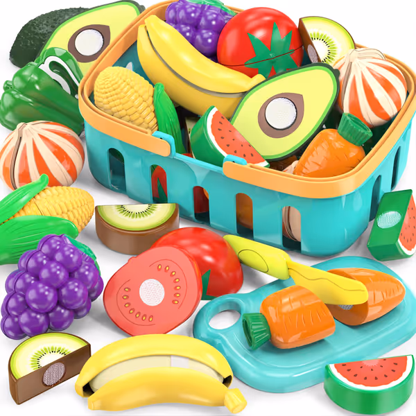 Cutting Play Food Toys For Kids